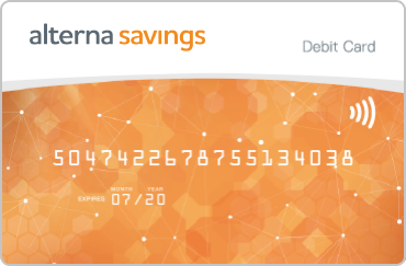 Alterna debit card image