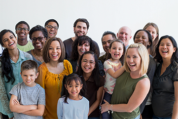 group of community members